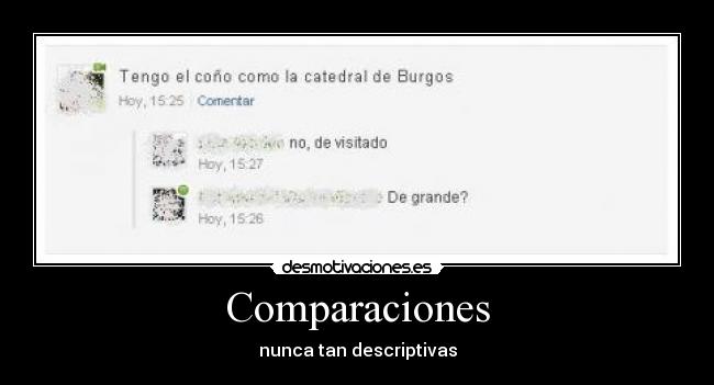Comparaciones -