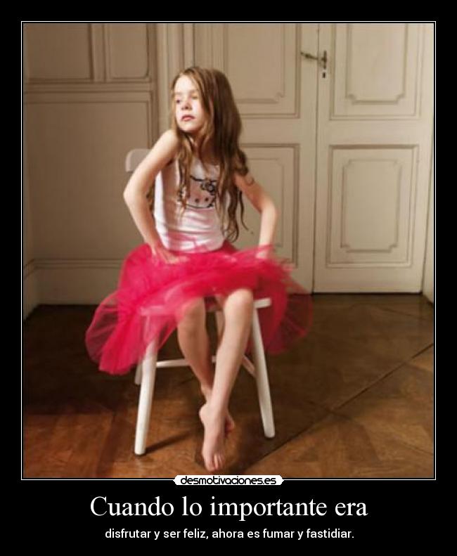 Cuando lo importante era - 