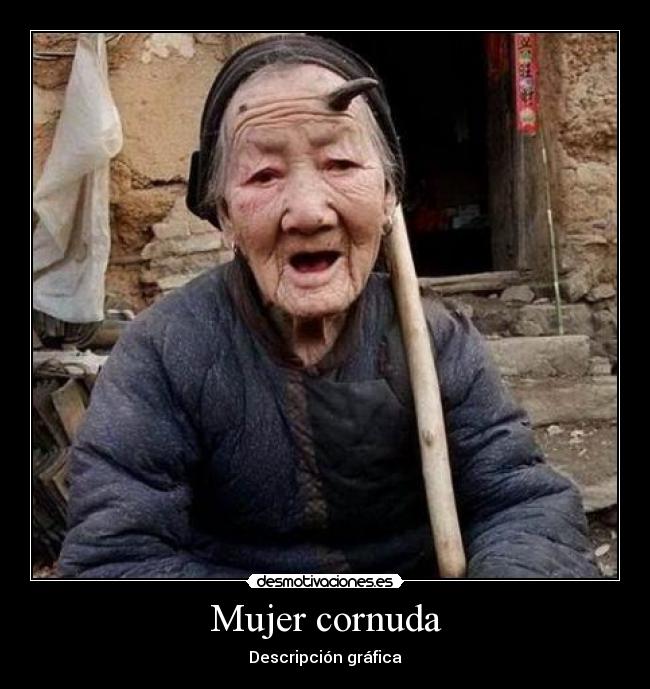 mujer cornuda desmotivaciones viejaconcuernos02 mujer cornuda desmotivaciones