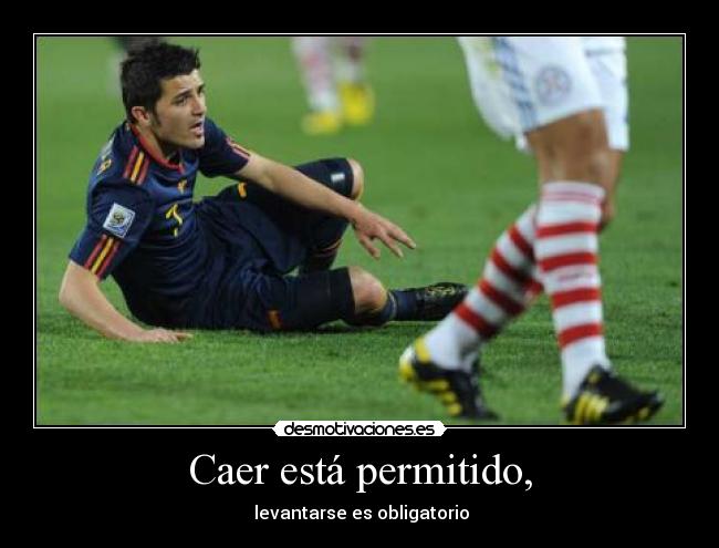 Caer está permitido, - 