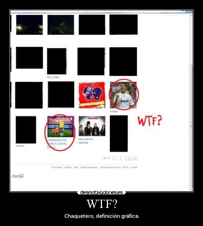 WTF? - Chaquetero, definición gráfica.