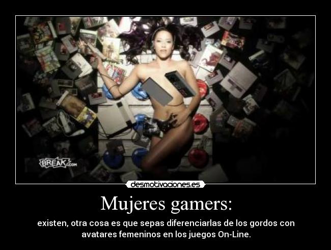 Mujeres gamers: - 