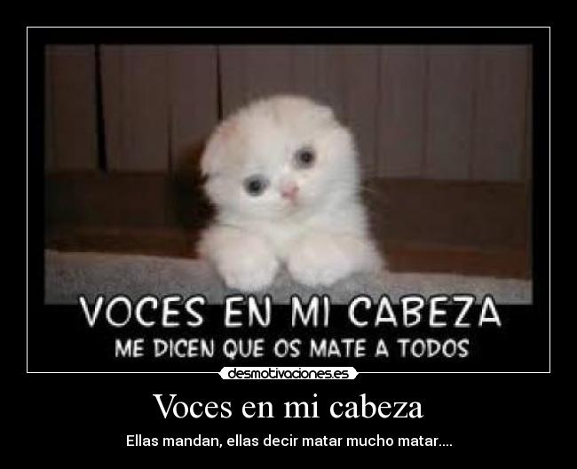 Voces en mi cabeza - 