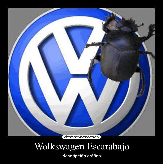 Wolkswagen Escarabajo - descripción gráfica