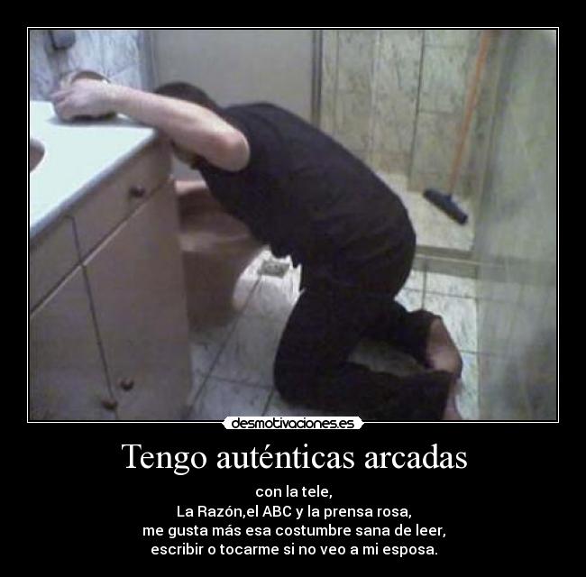 carteles vomitar prensa rosa telebasura desmotivaciones