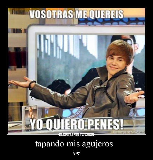 tapando mis agujeros -
