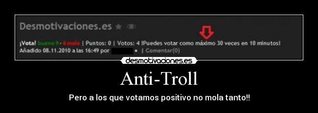 Anti-Troll -