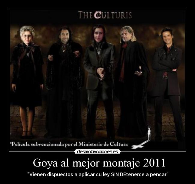  Goya al mejor montaje 2011 - 