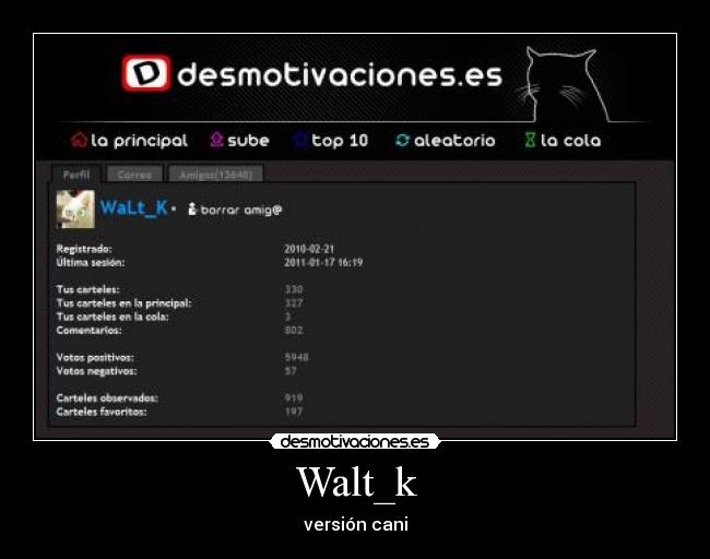 Walt_k - versión cani