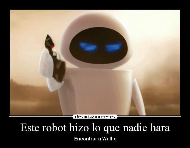 Este robot hizo lo que nadie hara - 