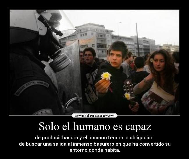 Solo el humano es capaz - 