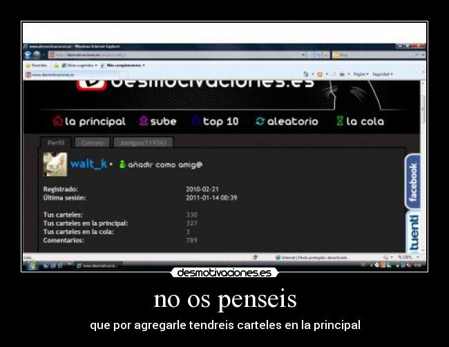 no os penseis -