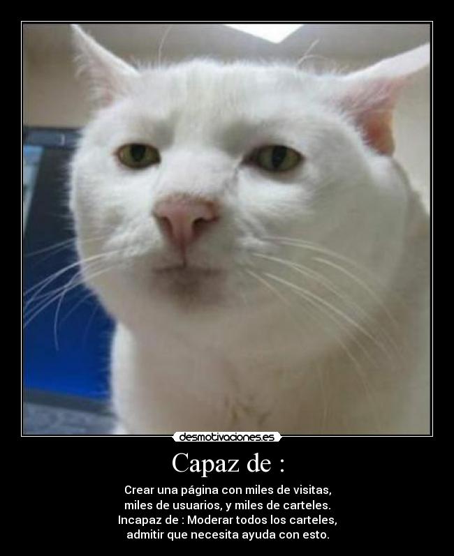 Capaz de : -