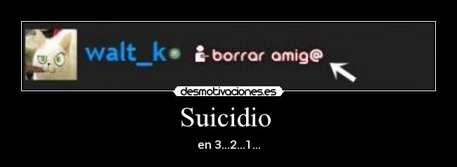 carteles suicidio desmotivaciones