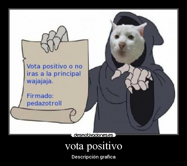 vota positivo -