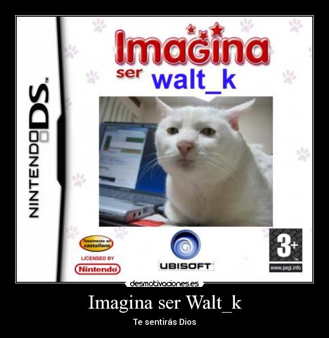 Imagina ser Walt_k - Te sentirás Dios