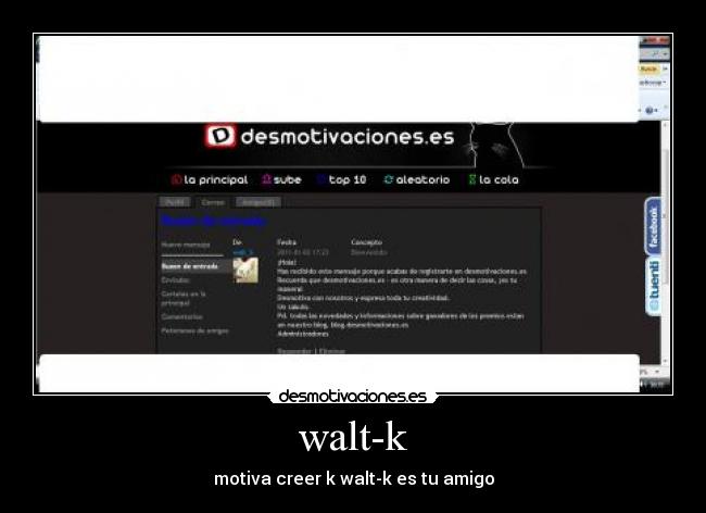 walt-k - motiva creer k walt-k es tu amigo