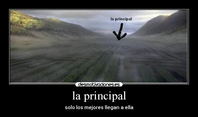 la principal -