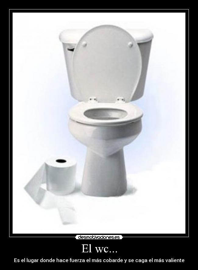 El wc... -