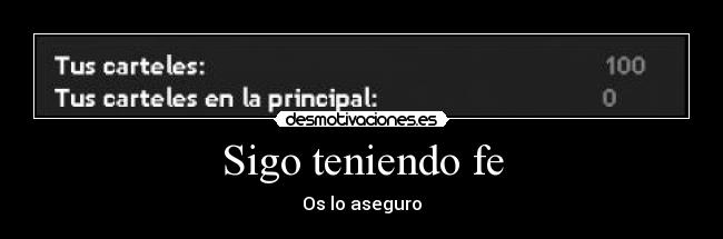 Sigo teniendo fe - 