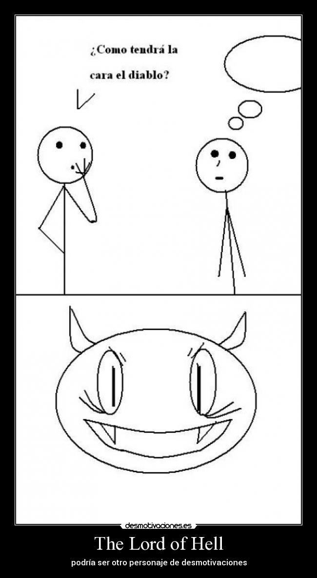 carteles lord hell desmotivaciones
