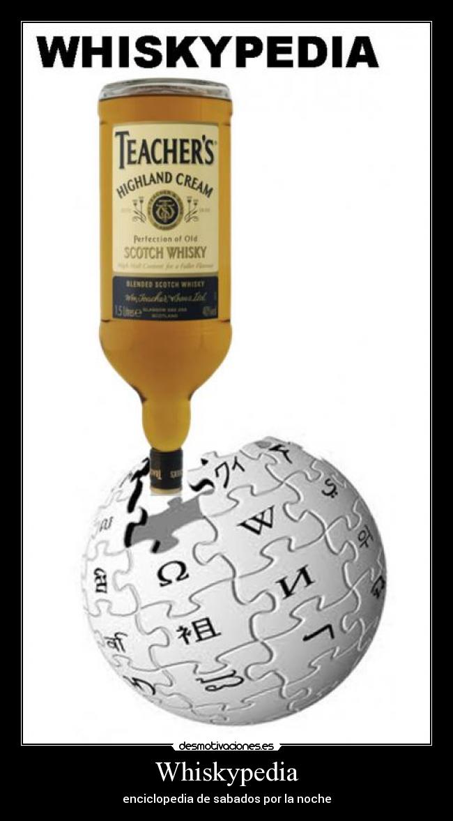 Whiskypedia - enciclopedia de sabados por la noche