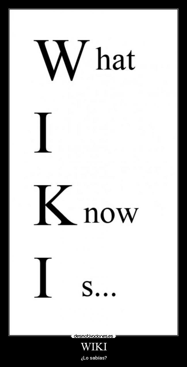 carteles wiki what know lol desmotivaciones