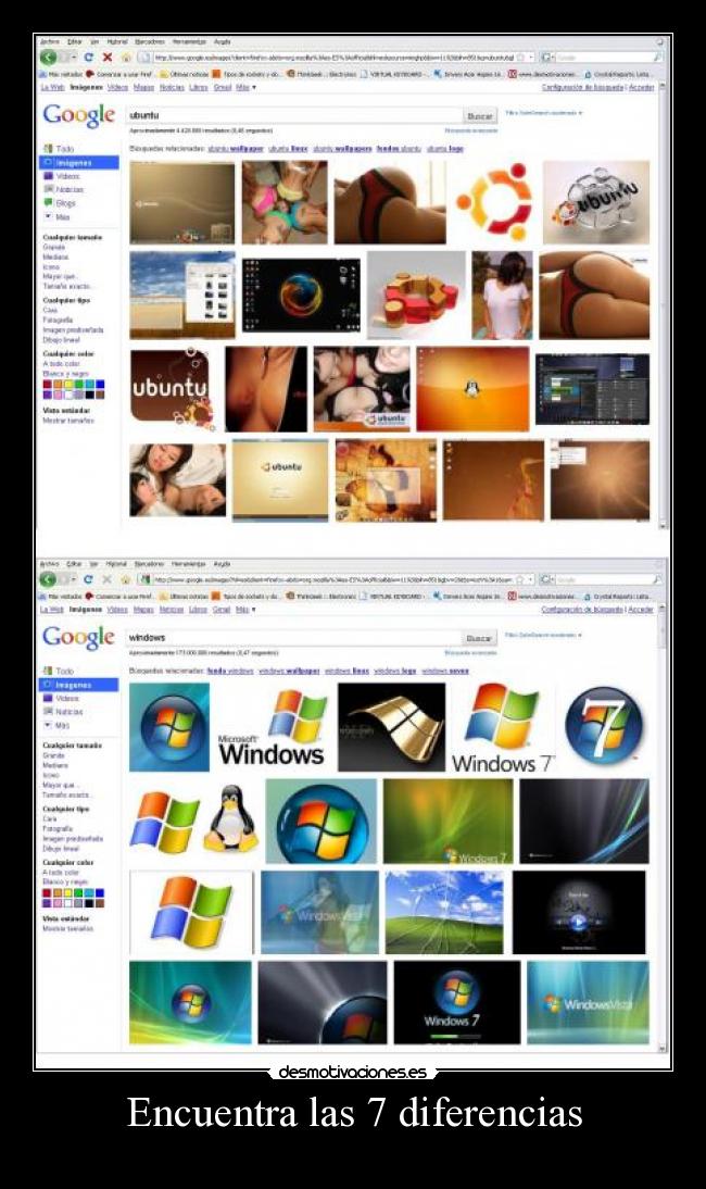 Encuentra las 7 diferencias - 