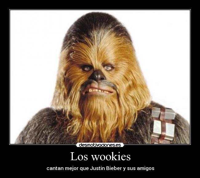 carteles disney wookie desmotivaciones