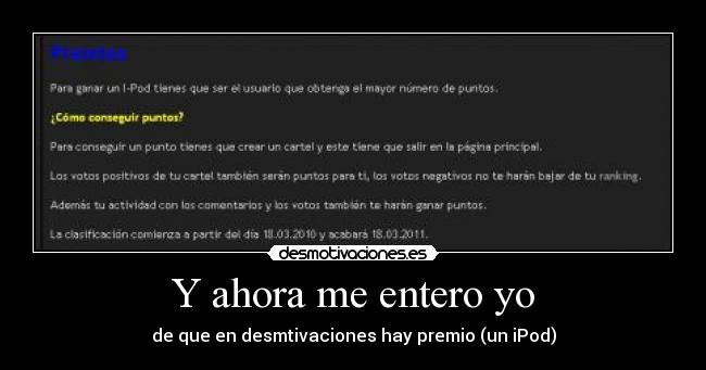 Y ahora me entero yo - 