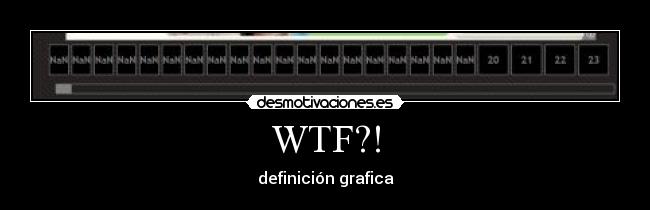 WTF?! - definición grafica