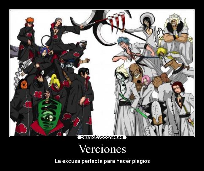 Verciones - La excusa perfecta para hacer plagios