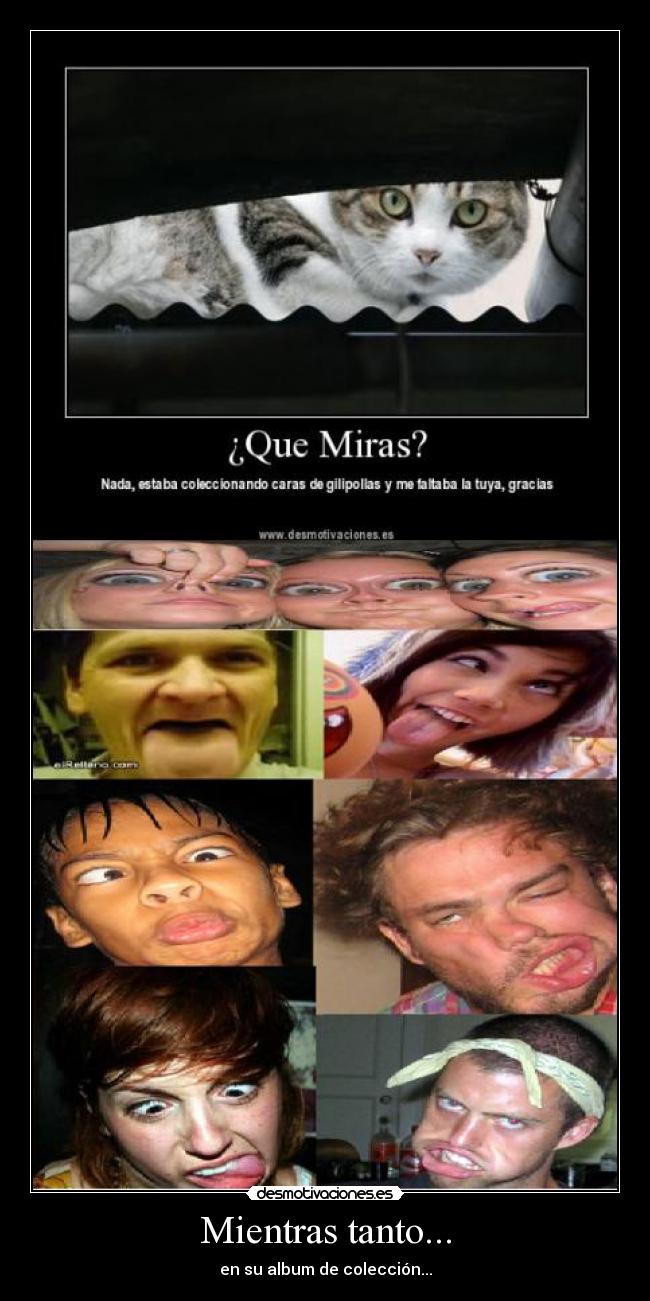 Mientras tanto... - en su album de colección...