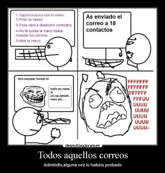 Todos aquellos correos - 