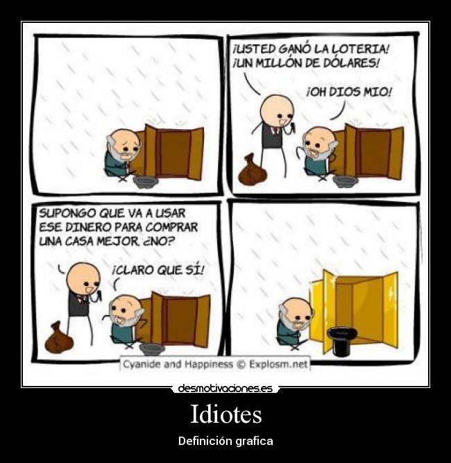 Idiotes - Definición grafica