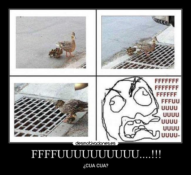 FFFFUUUUUUUUUU....!!! - ¿CUA CUA?