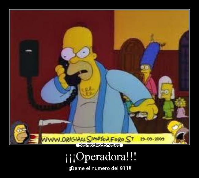 ¡¡¡Operadora!!! -