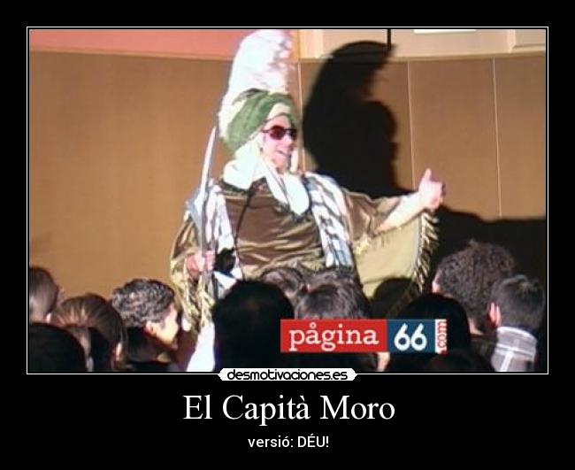 El Capità Moro - versió: DÉU!