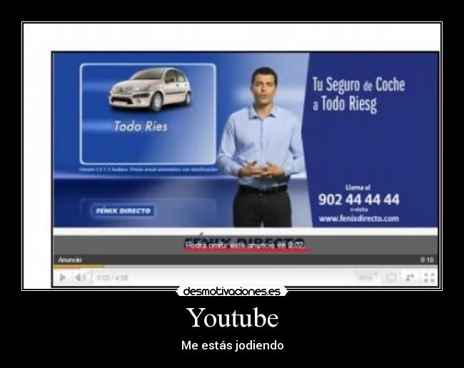 Youtube - Me estás jodiendo