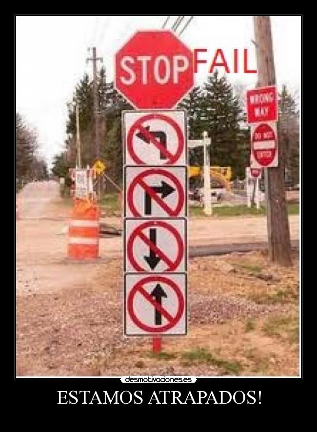 ESTAMOS ATRAPADOS! -