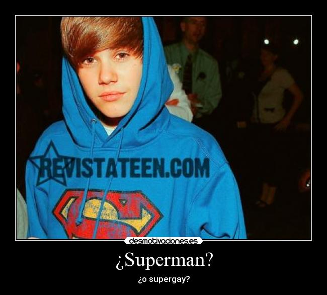 ¿Superman? -
