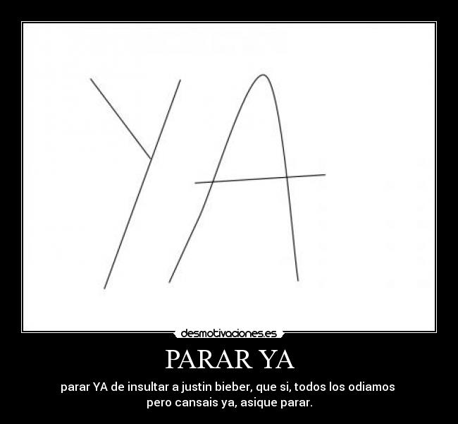 PARAR YA -
