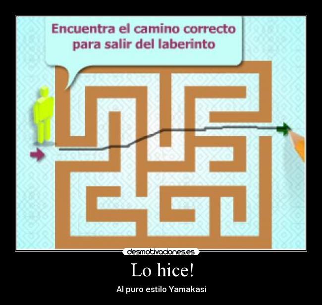 Lo hice! - 