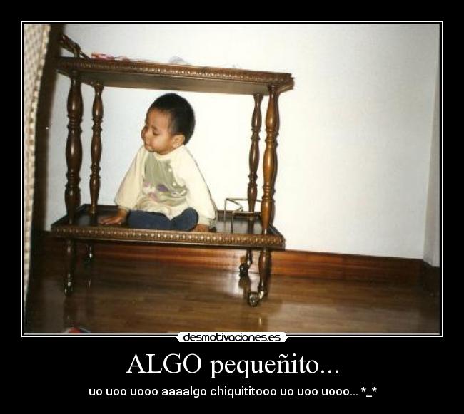 ALGO pequeñito... -