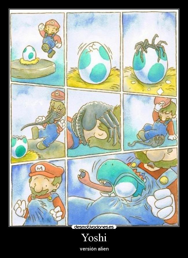 Yoshi - versión alien