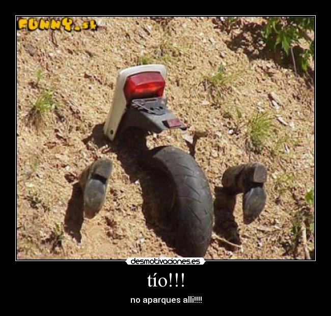 tío!!! - no aparques alli!!!!