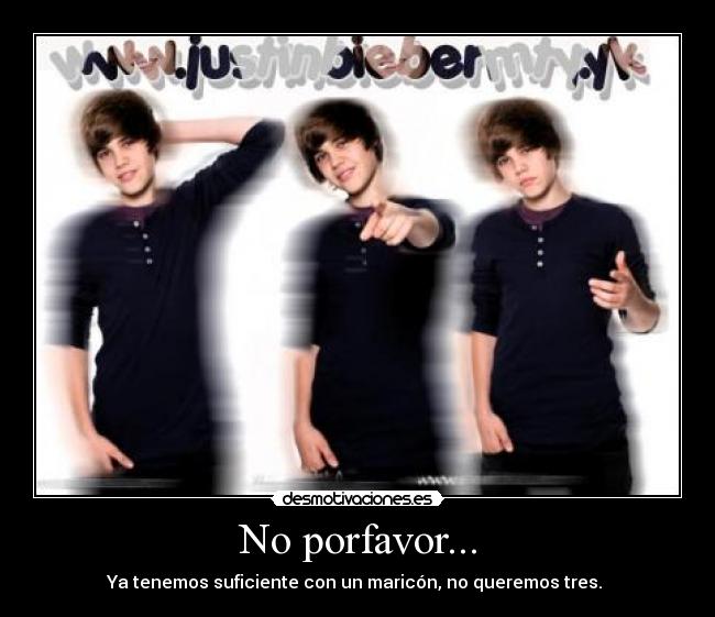 No porfavor... -
