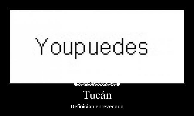 carteles tucan desmotivaciones