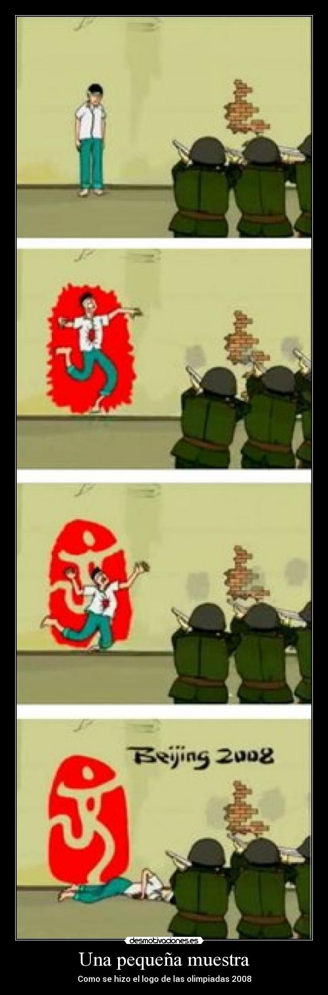 Una pequeña muestra - Como se hizo el logo de las olimpiadas 2008
