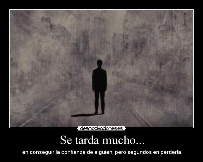 carteles confianza desmotivaciones